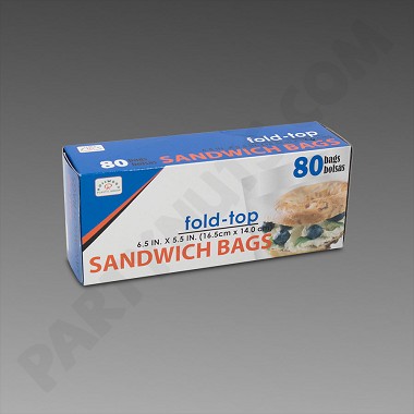 Rosewood Sandwich Bags 80ct