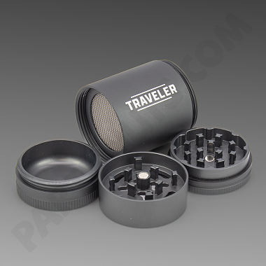 Santa Cruz 4pc Small Traveler Grinder- Grey