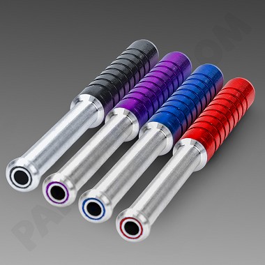 Two Tone Anodized 3" Cigarette One Hitter (10 pack) Colors to Choose From 