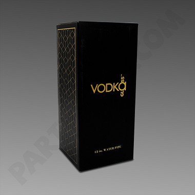 Vodka Moonstone Water Pipe 12"